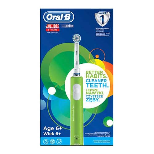 Cepillo eléctrico, Oral-B Junior, A partir de 6 años, Recargable