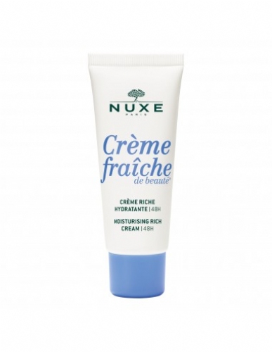 Nuxe crema fraiche de beauté rica hidratante 48h anti-polucion piel seca 30 ml