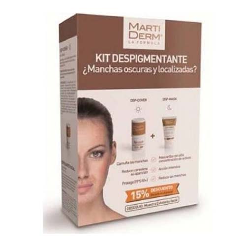 Martiderm kit despigmentante manchas oscuras localizadas