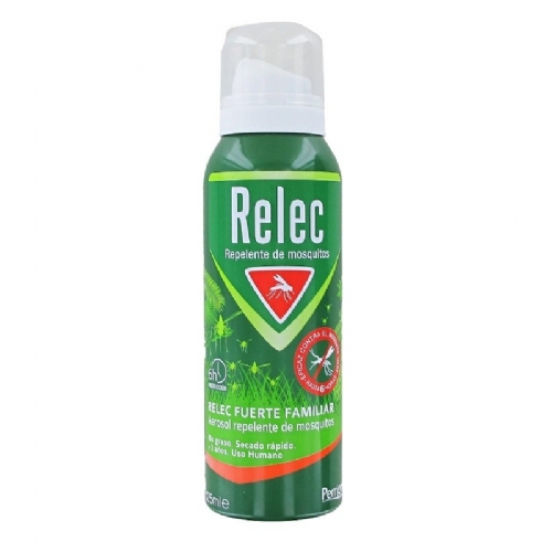 Relec fuerte familiar repelente de mosquitos de uso humano (1 envase 125 ml)