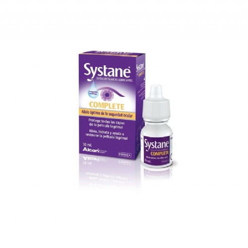 Systane complete gotas oftalmicas lubricantes sin conservantes 1 frasco 10 ml - gotas oftalmicas lub