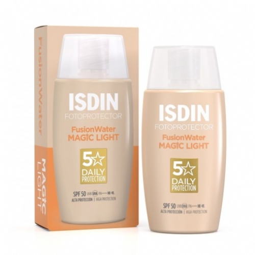 Fotoprotector isdin spf 50 fusion water color (1 envase 50 ml light)