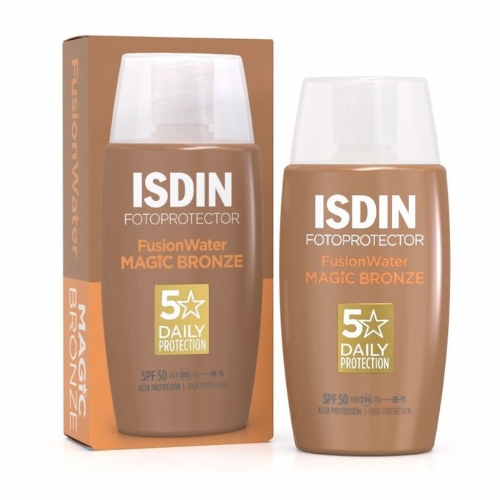 Fotoprotector isdin spf 50 fusion water color (1 envase 50 ml bronze)