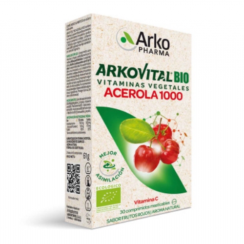 Arkovital acerola 1000 vitamina c (30 comprimidos)