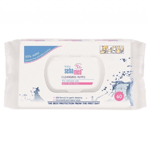 Sebamed baby toallitas limpiadoras (60 unidades)