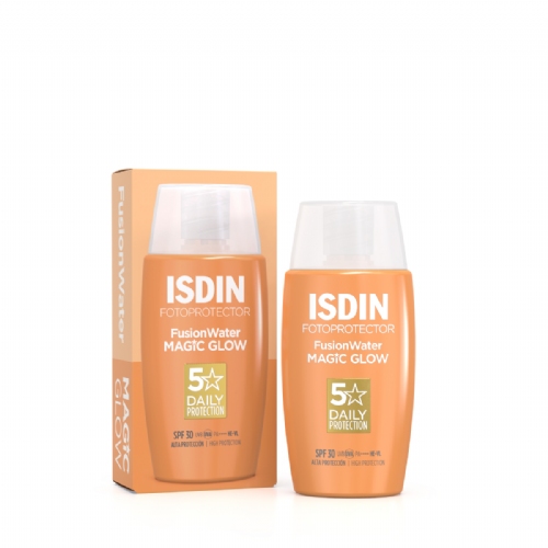 Isdin fotoprotector fusion water magic glow spf 30  1 envase 50 ml