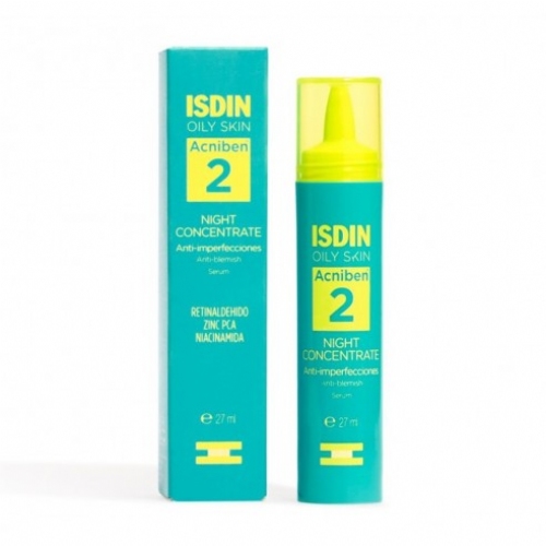 Isdin teen skin acniben night concentrate anti-imperfecciones serum (1 envase 27 ml)