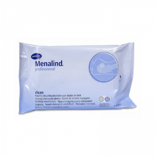 Menalind professional manopla humeda enjabonada (8 manoplas)