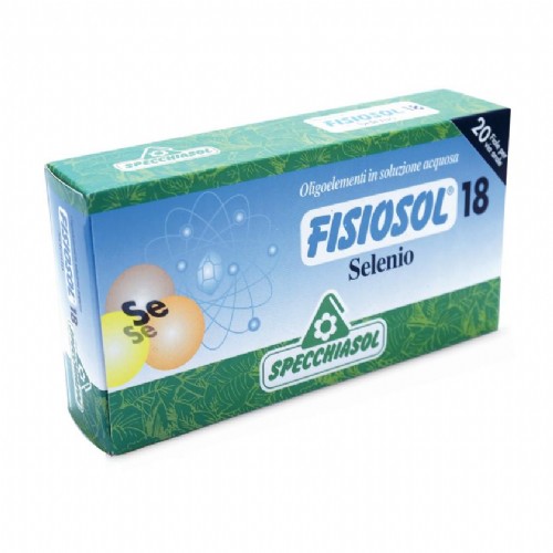 Fisiosol 18 selenio specchiasol 20 viales