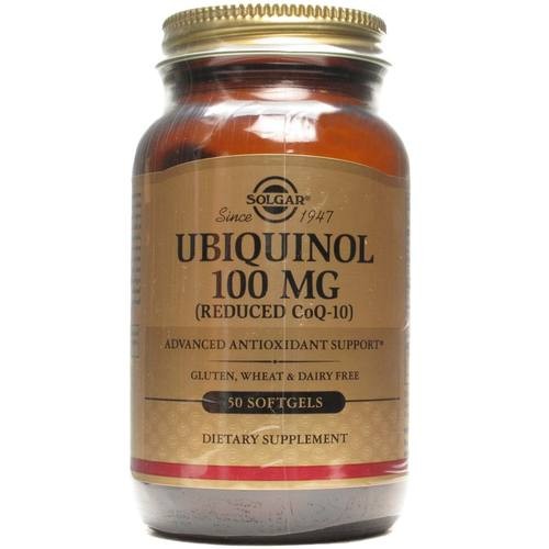 Solgar ubiquinol 100 mg 50 cap