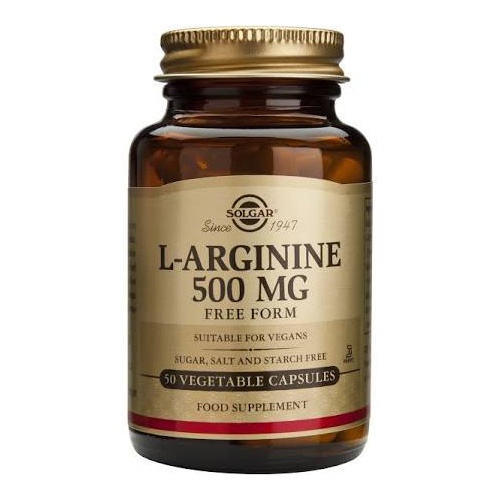 Solgar l arginina 500 mg 50 vcaps