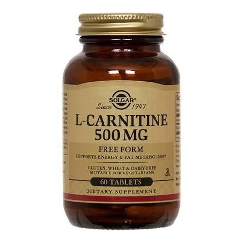 Solgar l-carnitina 500 mg 60 comp