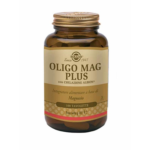 Solgar magnesio quelado 400 mg 100 compr