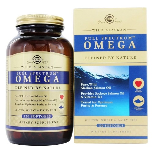 Solgar full spectrum omega 120 cap