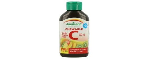 Jamieson vitamina c 500 mgrs