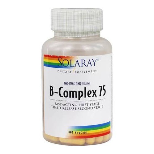 Solaray b complex 75 100 cap