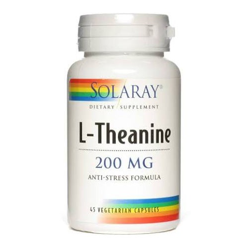 Solaray l-theanine 200 mg 45 capsulas