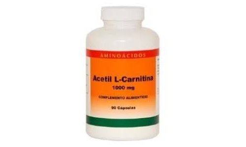 Acetil l-carnitina 1000 mgrs 90 caps