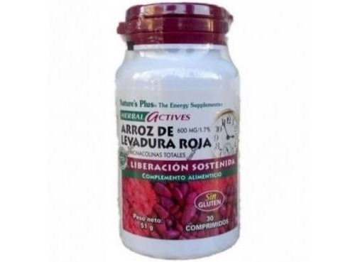 Nature´s plus levadura roja de arroz (30 comp)