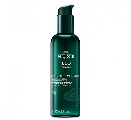 Nuxe bio agua micelar desmaquillante - semillas de moringa, 200 ml