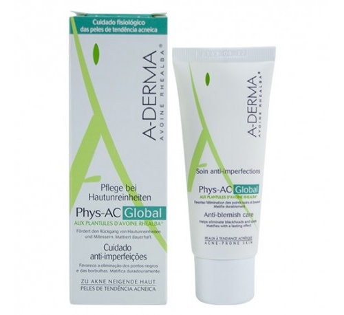 A-derma phys-ac global cuidado imperfecciones sv