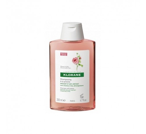 Klorane champu calmante al exto peonia (200 ml)