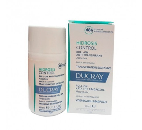 Ducray hidrosis control anti-transpirable axilas (roll-on 40 ml)