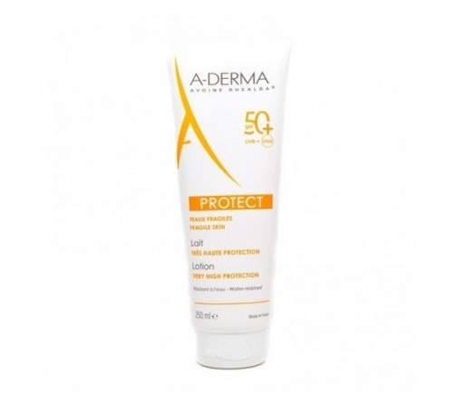 A-derma protect leche spf50+ muy alta proteccion (250 ml)