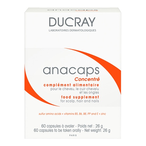 Anacaps reactiv cabello y uñas - ducray (30 caps)