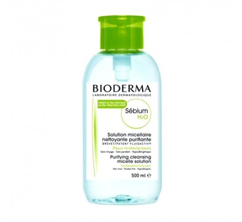 Sebium h2o - bioderma (con dispensador pump 500 cc)