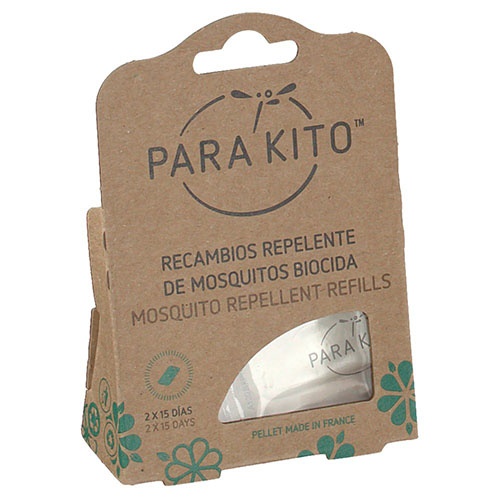 PARA`KITO PULSERA REPELENTE INSECTOS (COULEUR RECAMBIO 2 PASTILLAS)