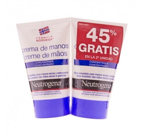 Neutrogena crema de manos concentrada 50 ml 2 u