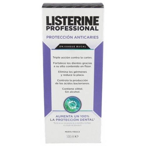 Listerine profesional proteccion anticaries (500 ml)