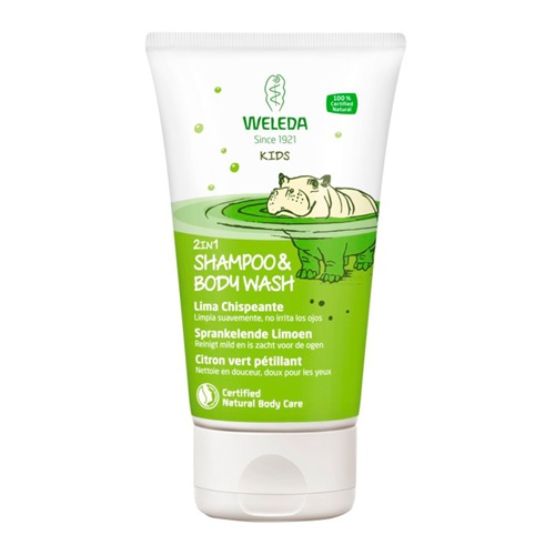 2en1 shower shampoo lima chispeante weleda 150 m