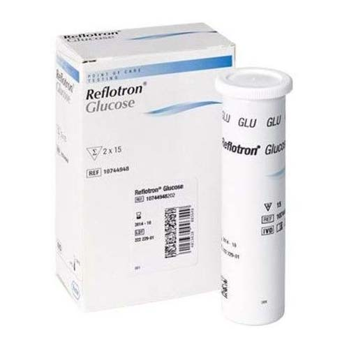 Tiras reactivas glucemia - reflotron glucosa (30u)