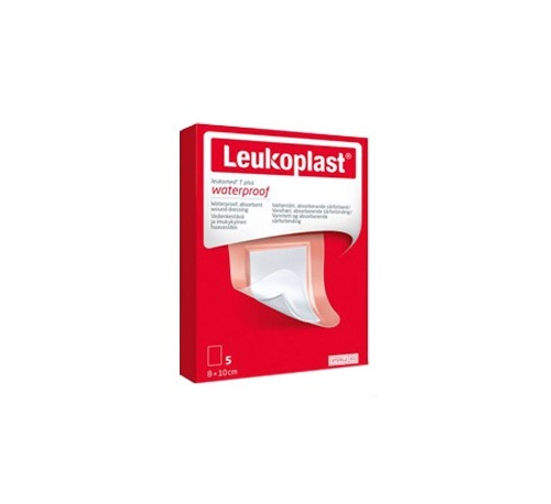 Leukomed t plus - aposito esteril adh (8 x 10 cm 5 apositos)