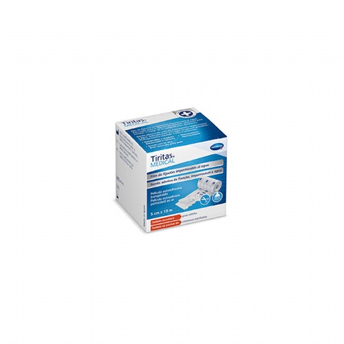 Tiritas medical fijacion impermeable al agua (10 m x 5 cm)