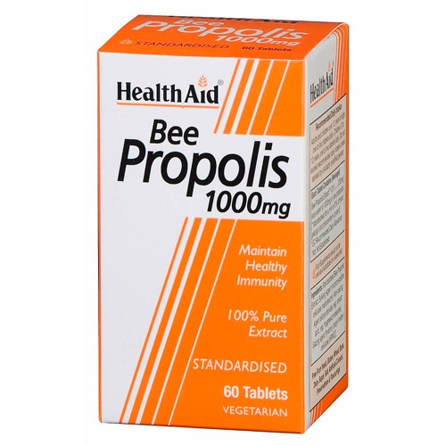 Health aid bee propolis 1000 mg 60 tab