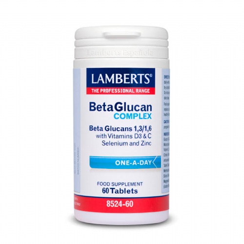 Lamberts betaglucan complex 60 tabletas