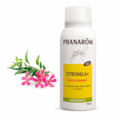 Pranaröm aromapic spray corporal citronela 100 ml