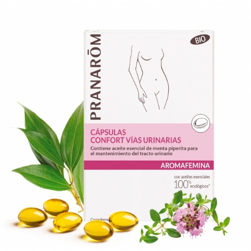 Aromafemina confort vias urinarias bio (30 capsulas)