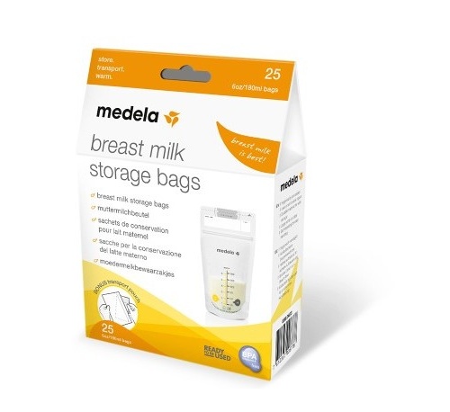 Bolsas para leche materna medela 25 u