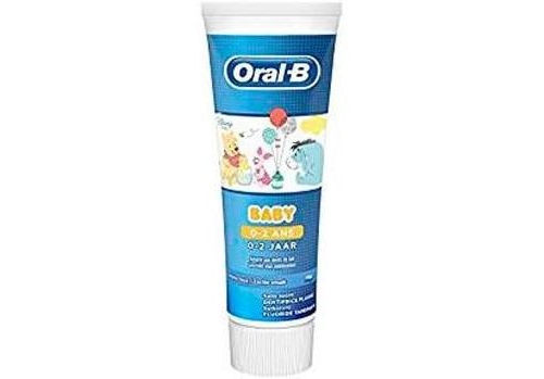 Oral-b baby pasta dental 0-2 años - diseño winnie (1 envase 75 ml)