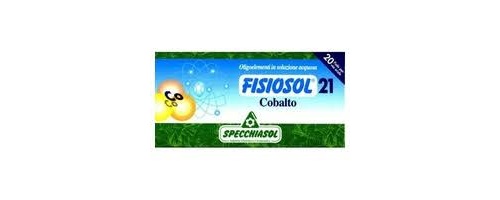 Specchiasol fisiosol 21 cobalto 20 viales