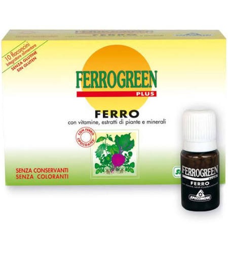 Specchiasol ferrogreen plus 10 monodosis