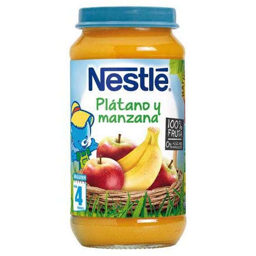 Nestle platano y manzana (250 g)