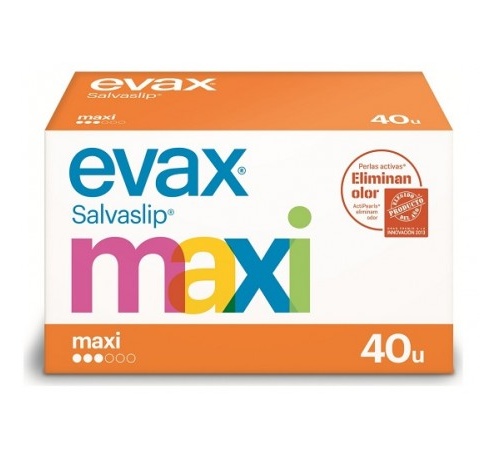 Salvaslip evax maxi odorf toil 40u