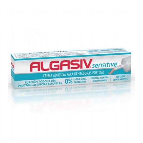 Algasiv sensitive crema adhesiva dentadura postizas (40 g)