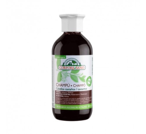 Corpore sano champu henna castaño 300ml