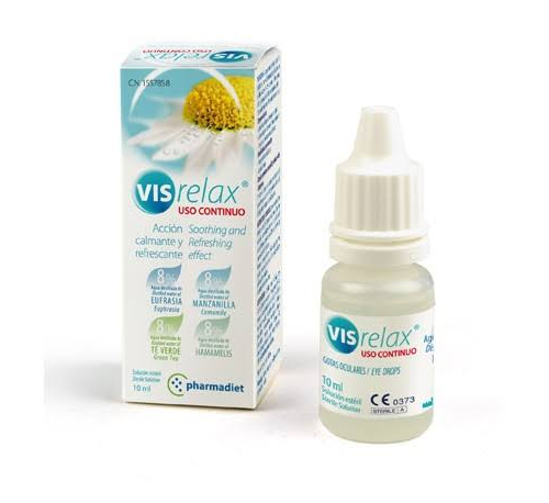 Vis relax uso continuo esteril - gotas oculares humectantes (10 ml)